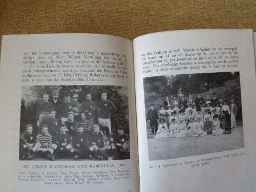 GEDENKBOEK ROBERTSON  1853 - 1953  deur A.H. Thom