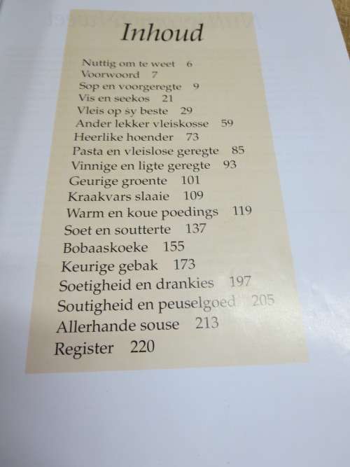 HUISGENOOT WENRESEPTE 5  deur Carmen Niehaus