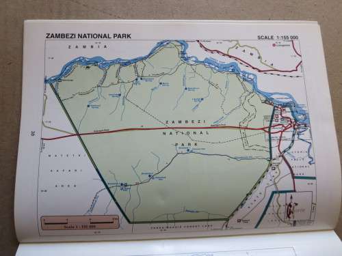 ATLAS OF ZIMBABWE  by Department of The Surveyor-General (RHODESIANA)