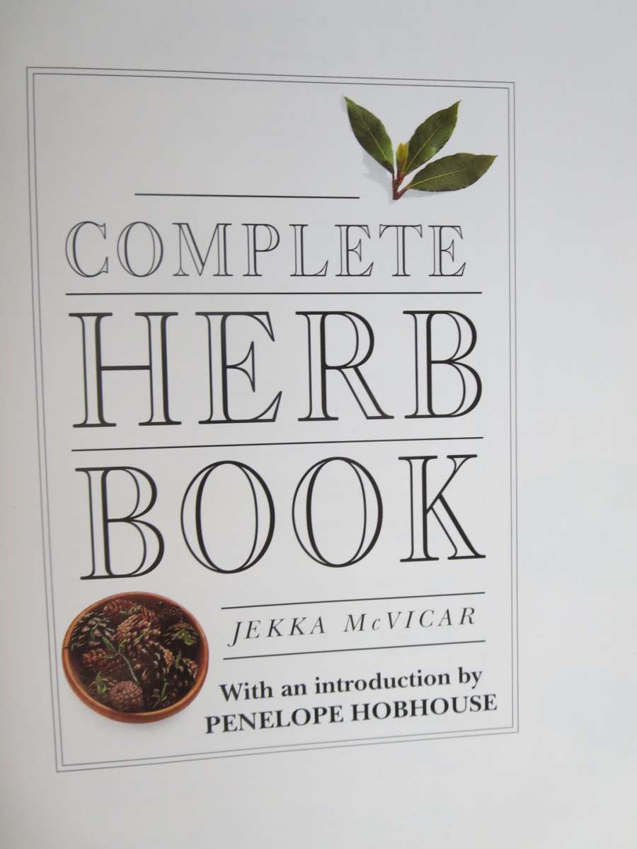 JEKKA`S COMPLETE HERB BOOK  by Jekka McVicar
