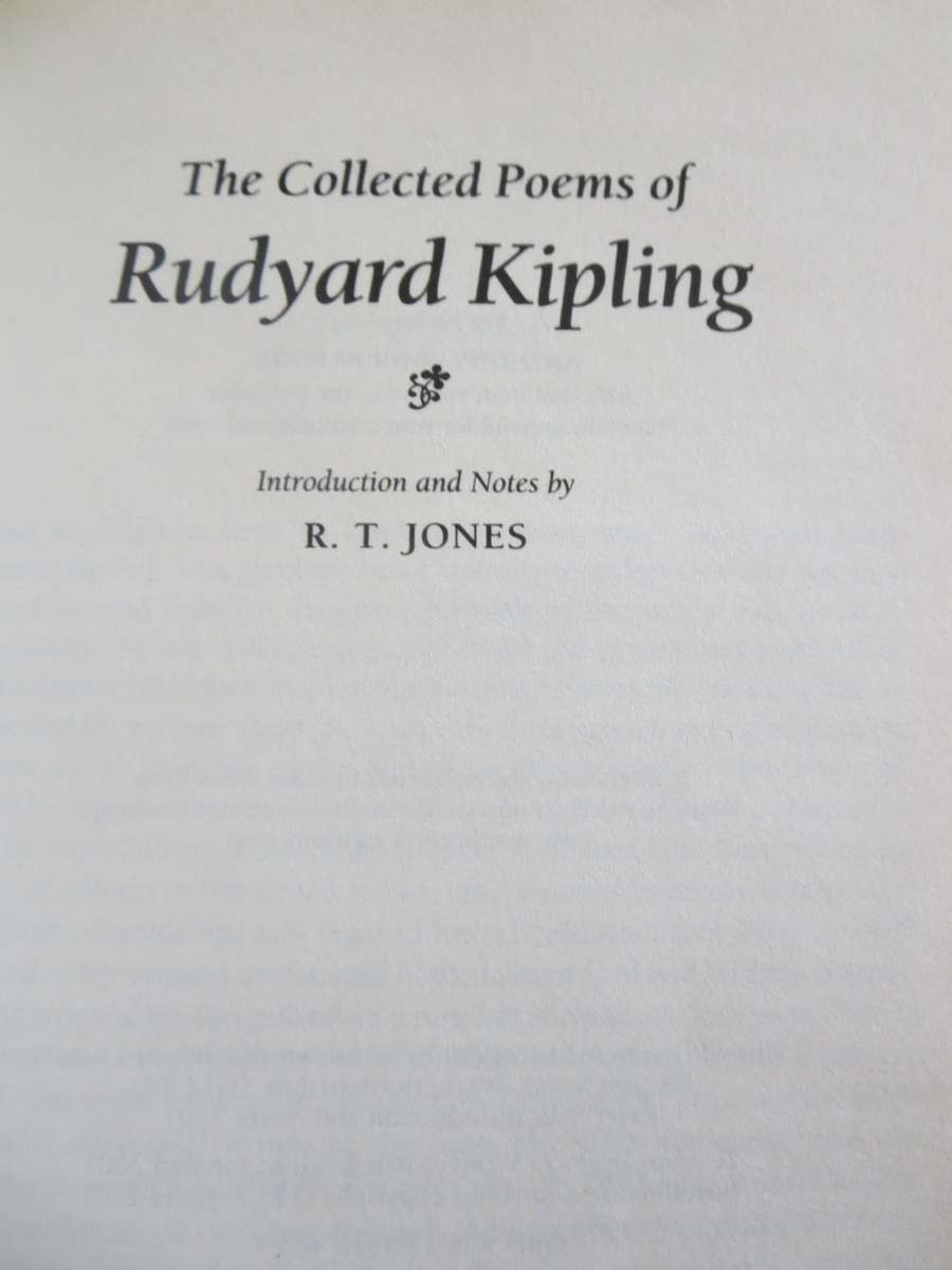 COLLECTED POEMS OF RUDYARD KIPLING (Paperback)