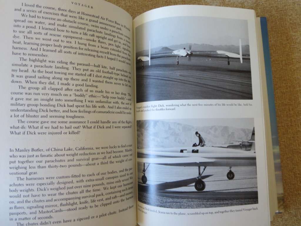 VOYAGER (The flying adventure of a lifetime) Jeana Yeager and Dick Rutan ( with Phil Patton)