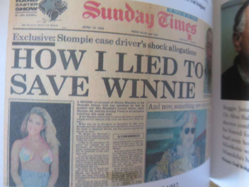 TRUTH, LIES AND ALIBIS (A Winnie Mandela story) Fred Bridgland