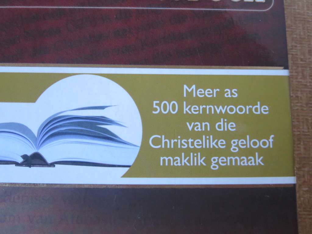 DIE GROOT GELOOFSWOORDEBOEK. Adrio König.