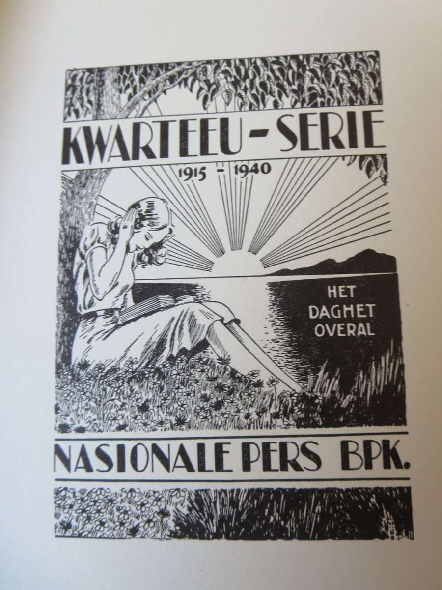 KWARTEEU-SERIE. DIE STRYD OM EWEWIG. C.M. van den Heever (P)