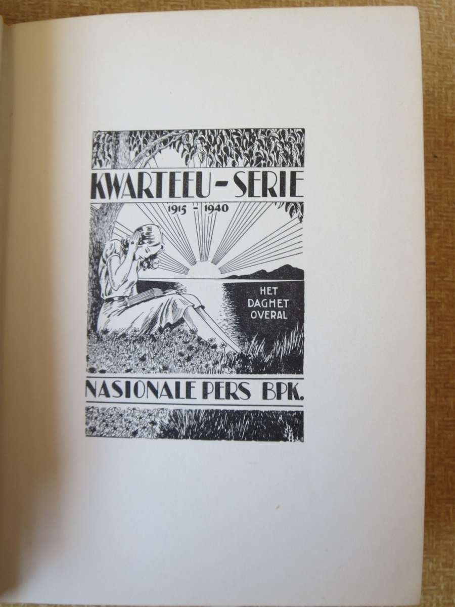 KWARTEEU-SERIE. OP DIE GROOT SPORE. P.J. Schoeman (P)