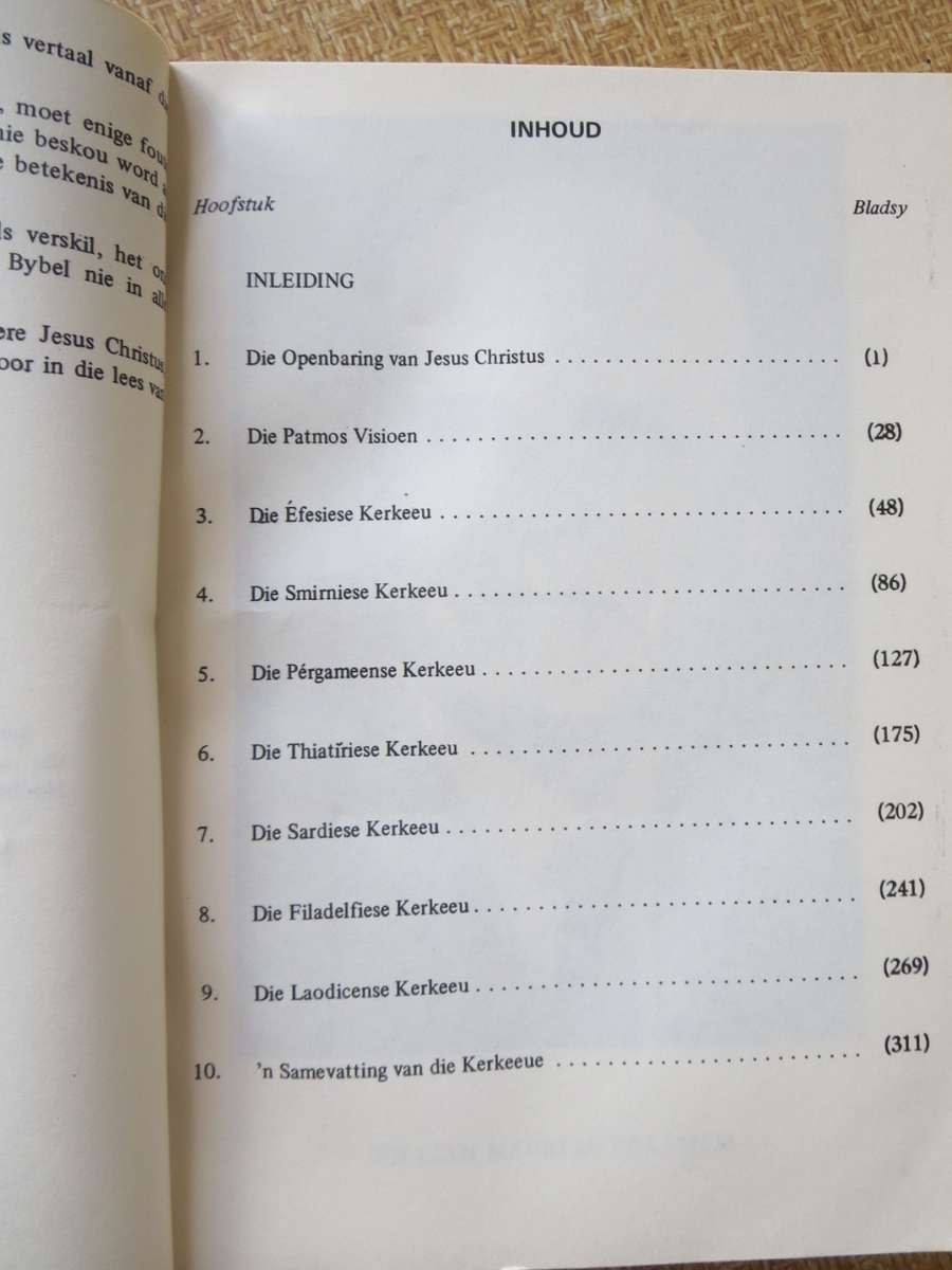 DIE EKSPOSISIE VAN DIE SEWE KERKEEUE  deur William Marrion Branham