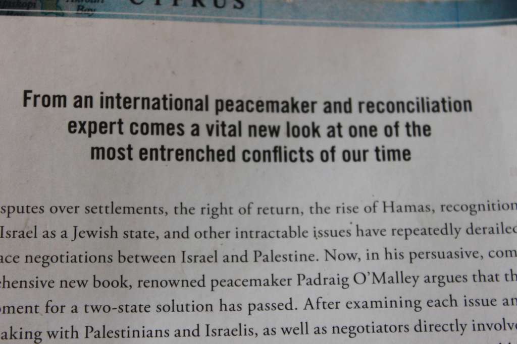 THE TWO-STATE DELUSION by Padraig O`Malley.