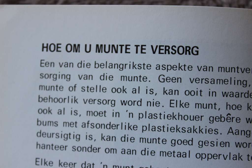 S.A. NUMISTAT 1967/8 Munte van Suid-Afrika / Coins of South Africa