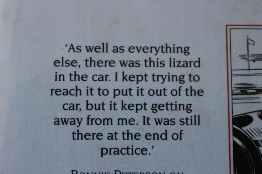 THE GRAND PRIX BOOK OF MOTOR RACING QUOTATIONS  by Eugene Weber