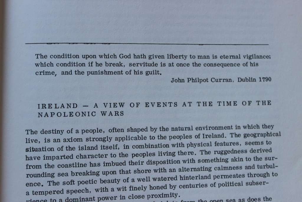 IRISH SETTLERS TO THE CAPE (1820 Settlers)  by G. B. Dickason