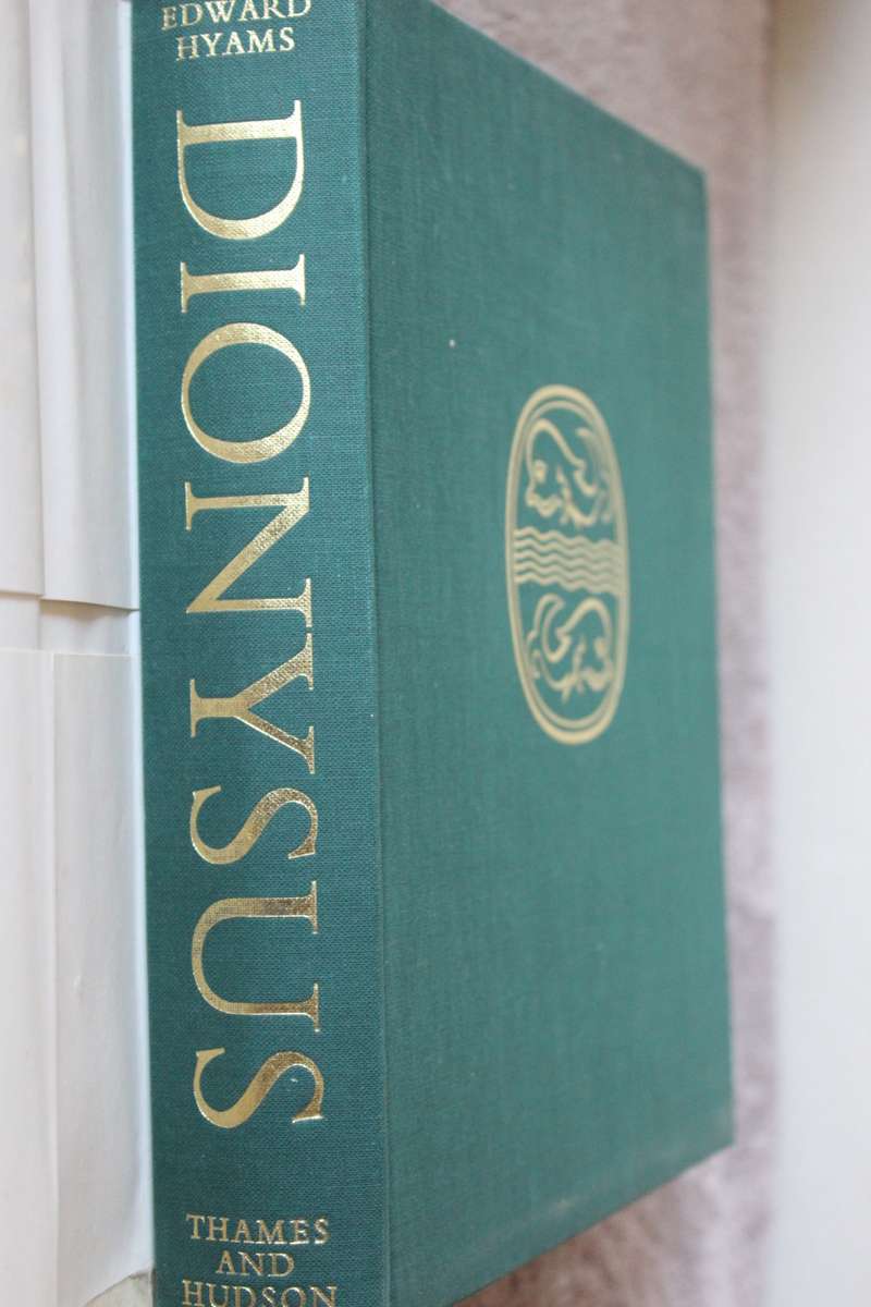 A SOCIAL HISTORY OF THE WINE VINE  DIONYSUS  by Edward Hyams  (C)