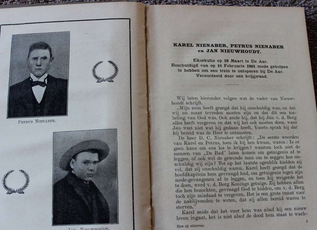 HOE ZIJ STIERVEN. G. Jordaan (Teregstelling van Kaapse Rebelle tydens die Anglo-Boereoorlog) (P)