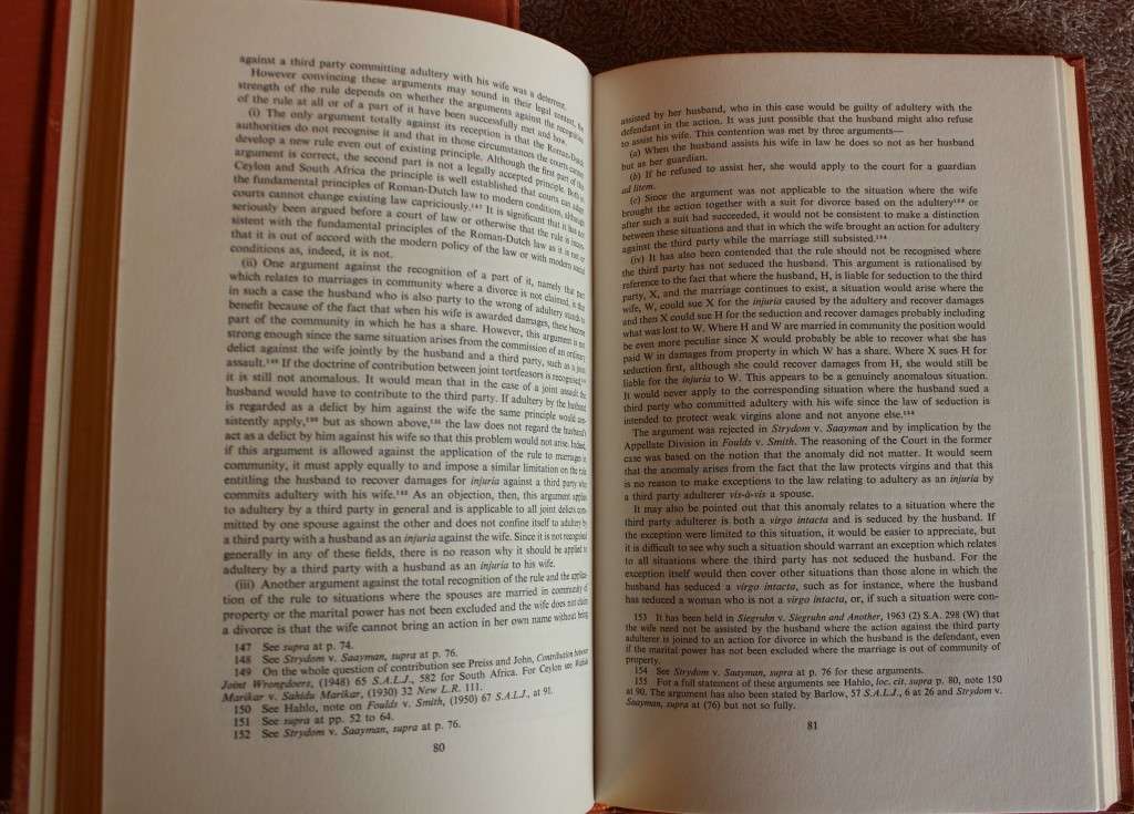 ACTA JURIDICA 1962 and 1963. (Law Journal of UCT Law Faculty)   (W)