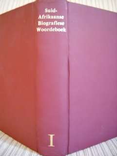 Suid-Afrikaanse Biografiese Woordeboek - Deel 1