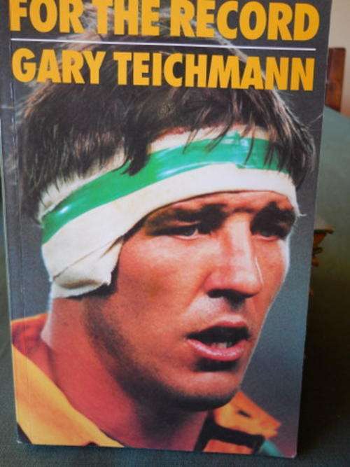 For the record: Gary Teichmann