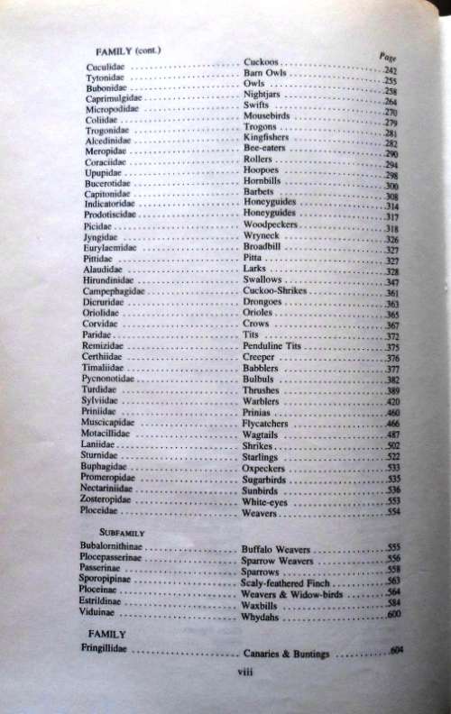 ROBERTS BIRDS OF SOUTH AFRICA by McLachlan & Liversage