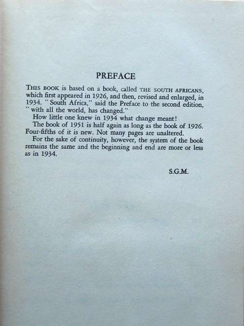 THE PEOPLE OF SOUTH AFRICA by Sarah Gertrude Millin