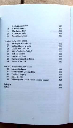 ALI ¿ The Life of Ali Bacher by Rodney Hartman (Foreword by Nelson Mandela)