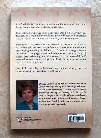 DIE VERBOND (Dogters van Abram 1) deur Beverley Lewis (Christelike roman)