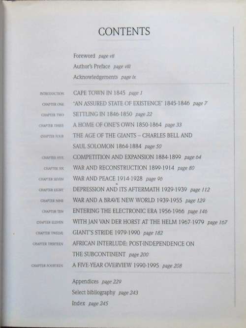 OLD MUTUAL 1845-1995 by Phillida Brooke Simons