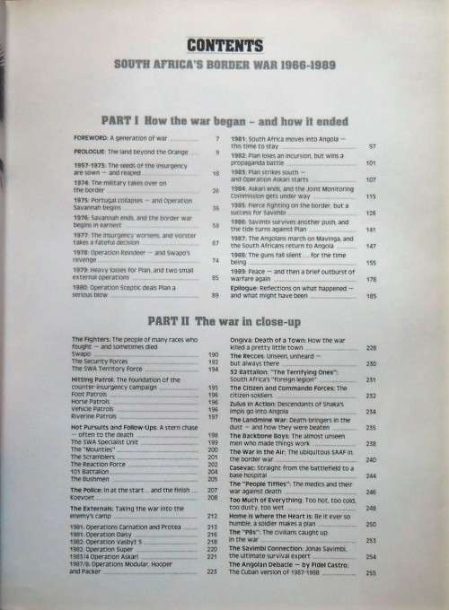 SOUTH AFRICAS BORDER WAR 1966-1989 by Willem Steenkamp