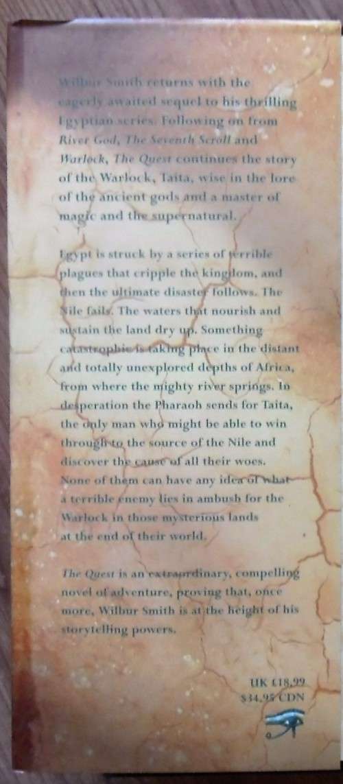 THE QUEST by Wilbur Smith