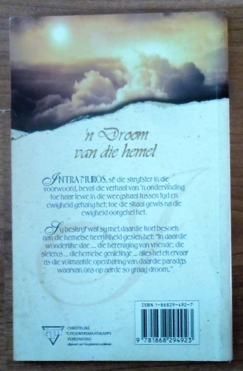 INTRA MUROS - 'N Droom van die hemel deur Rebecca R SpringerR75