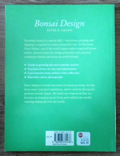 BONSAI DESIGN by Peter D AdamsR295