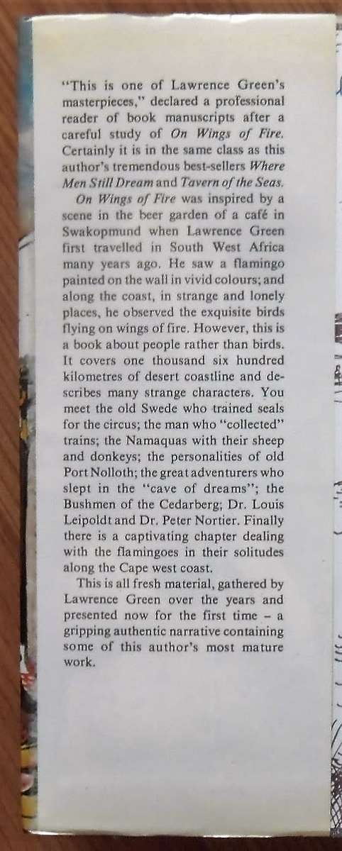 ON WINGS OF FIRE by Lawrence G GreenR145