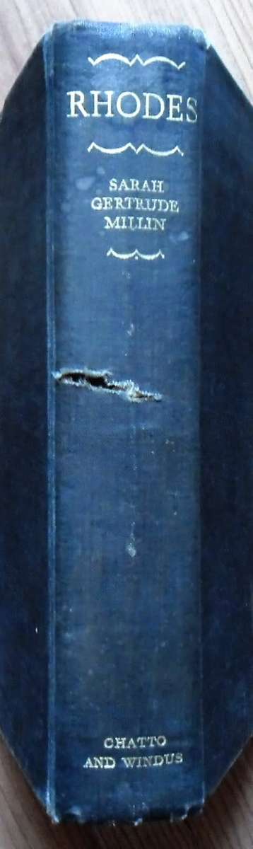 RHODES by Sarah Gertrude Millin