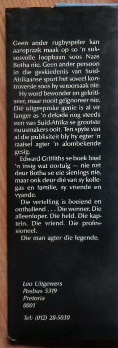 NAAS deur Edward Griffiths (Afrikaans book)