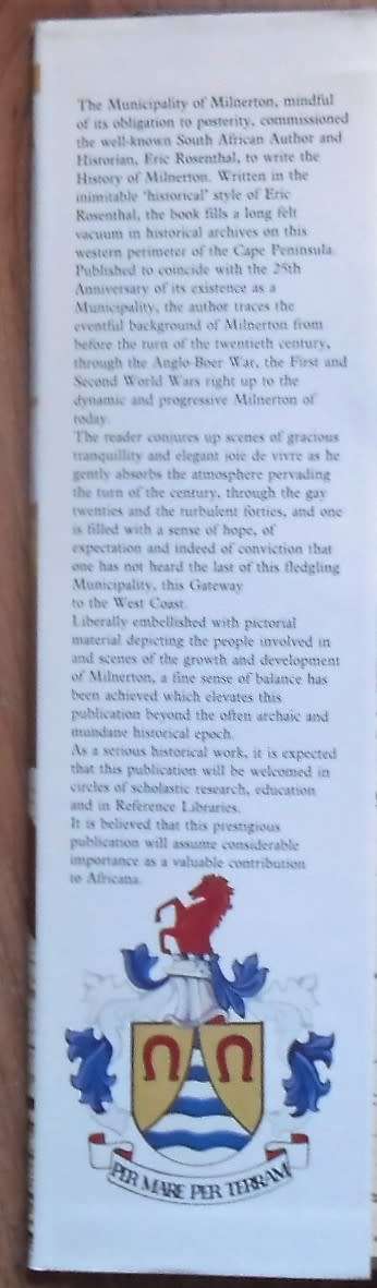 MILNERTON by Eric Rosenthal