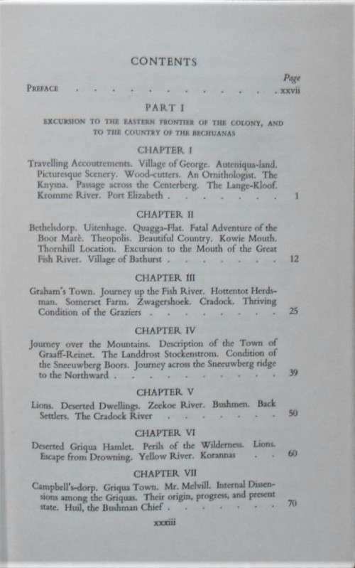 TRAVELS AND ADVENTURES IN SOUTHERN AFRICA Parts 1,2 & 3 by George Thompson VRS1 48 & 49 by V S Forbe