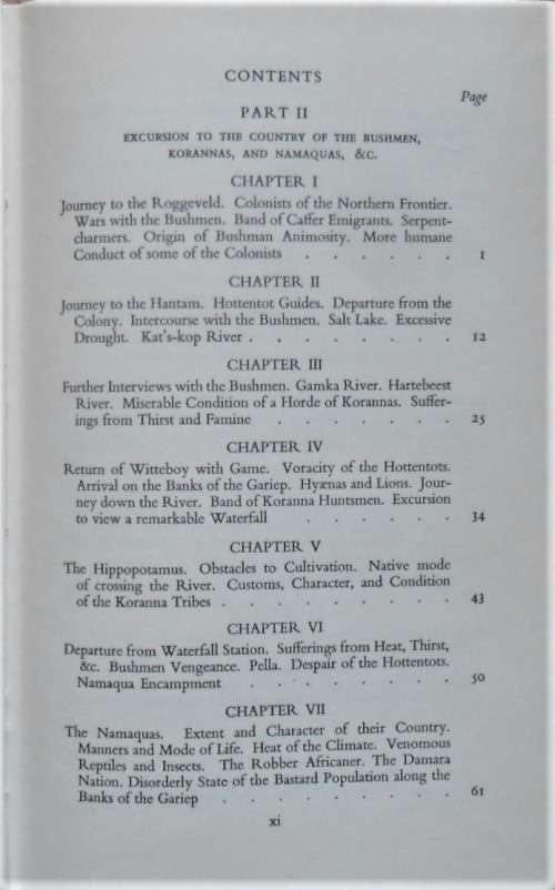TRAVELS AND ADVENTURES IN SOUTHERN AFRICA Parts 1,2 & 3 by George Thompson VRS1 48 & 49 by V S Forbe