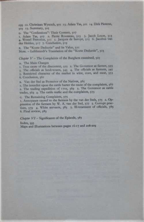 DAGBOEK VAN ADAM TAS 1705-1706/THE DIARY OF ADAM TAS 1705-1706 deur/by Leo Fouche (Ed) VRS2 1