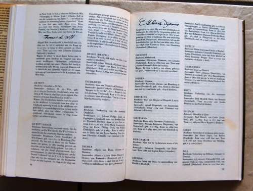 DIE GROOT AFRIKAANSE FAMILIENAAMBOEK deur C Pama