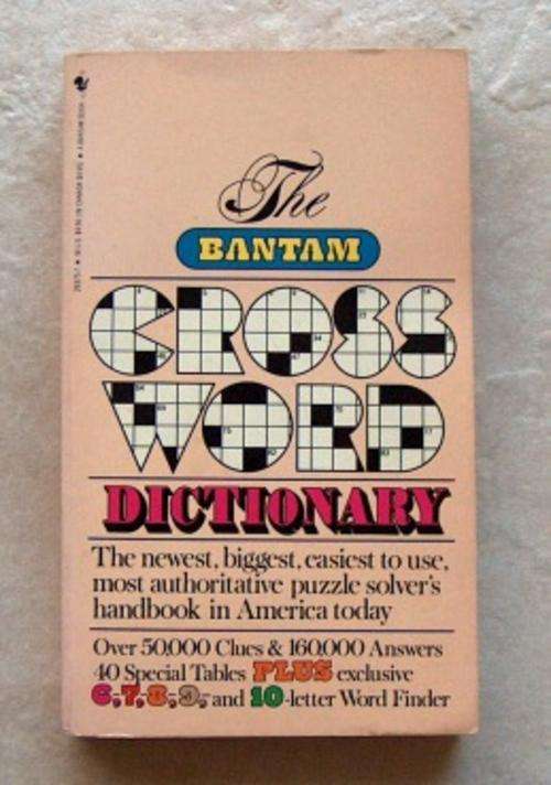 THE BANTAM CROSSWORD DICTIONARY