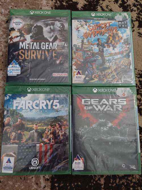 Xbox one games X4 bundle