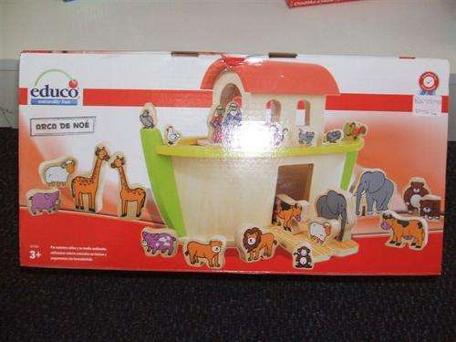 Educational Noahs Ark wooden puzzle-toy
