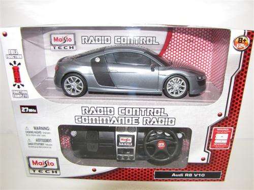 Maisto Radio Control Full function Audi R8 V10 1:24 scale