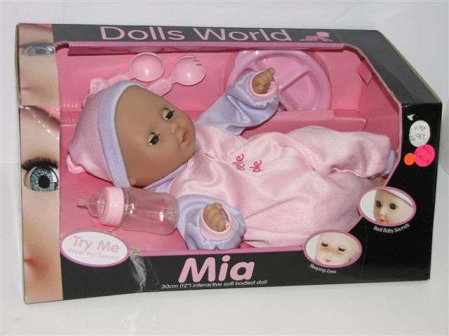 Mia Baby Doll with soft body