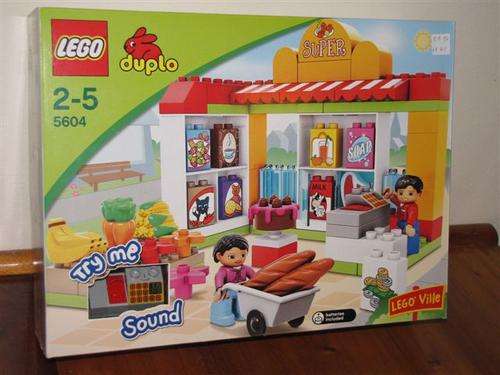 Lego Duplo 5604 Supermarket with soundmaking till