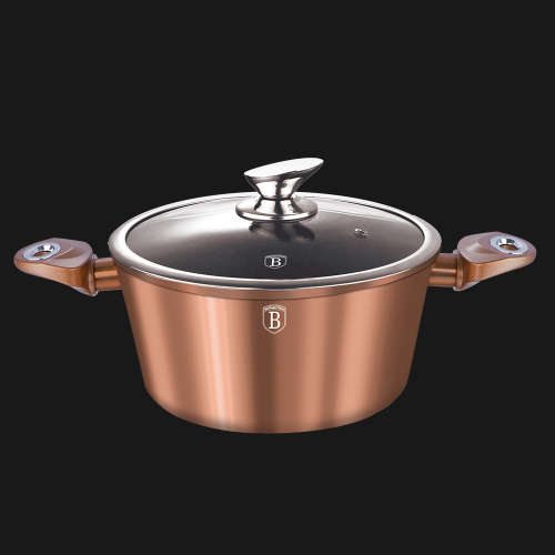 BH-1516 Casserole 28 cm, Rosegold Collection
