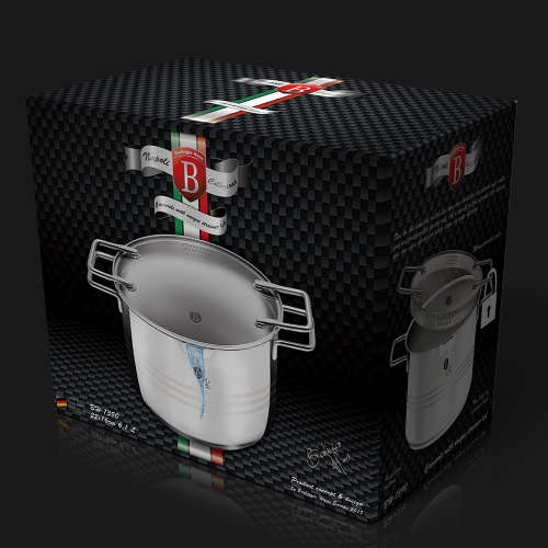 Berlinger Haus 22cm Stainless Steel Napoli Collection Casserole BH-1390