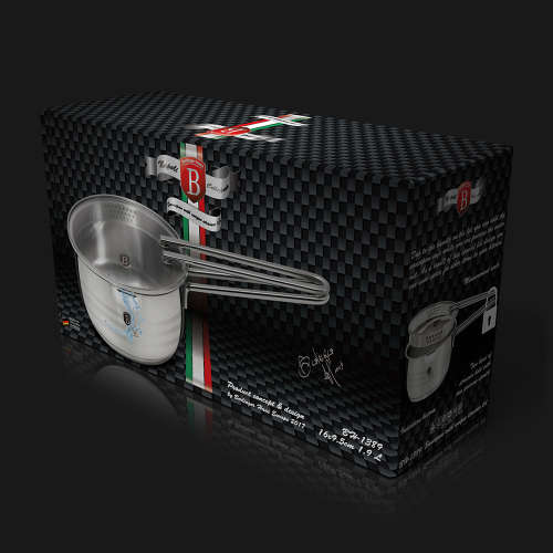 BH-1389 2 pcs saucepan set, Napoli Collectione 16cm