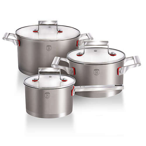 Berlinger Haus 6 pcs cookware set, Phantom Line, Phantom Line BH-1336