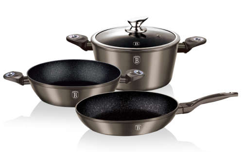 BH-1277 4 pcs set, Carbon Metallic Line