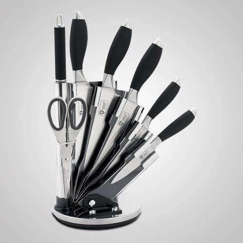 Royalty Line 8 Piece Knife Set with Stand - RL-KSS800