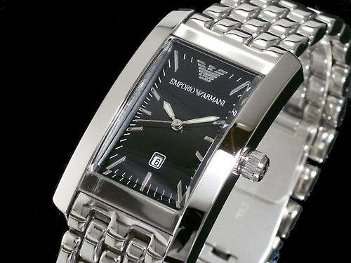 Emporio Armani AR0115 Mens Classic Stainless Steel Designer Watch